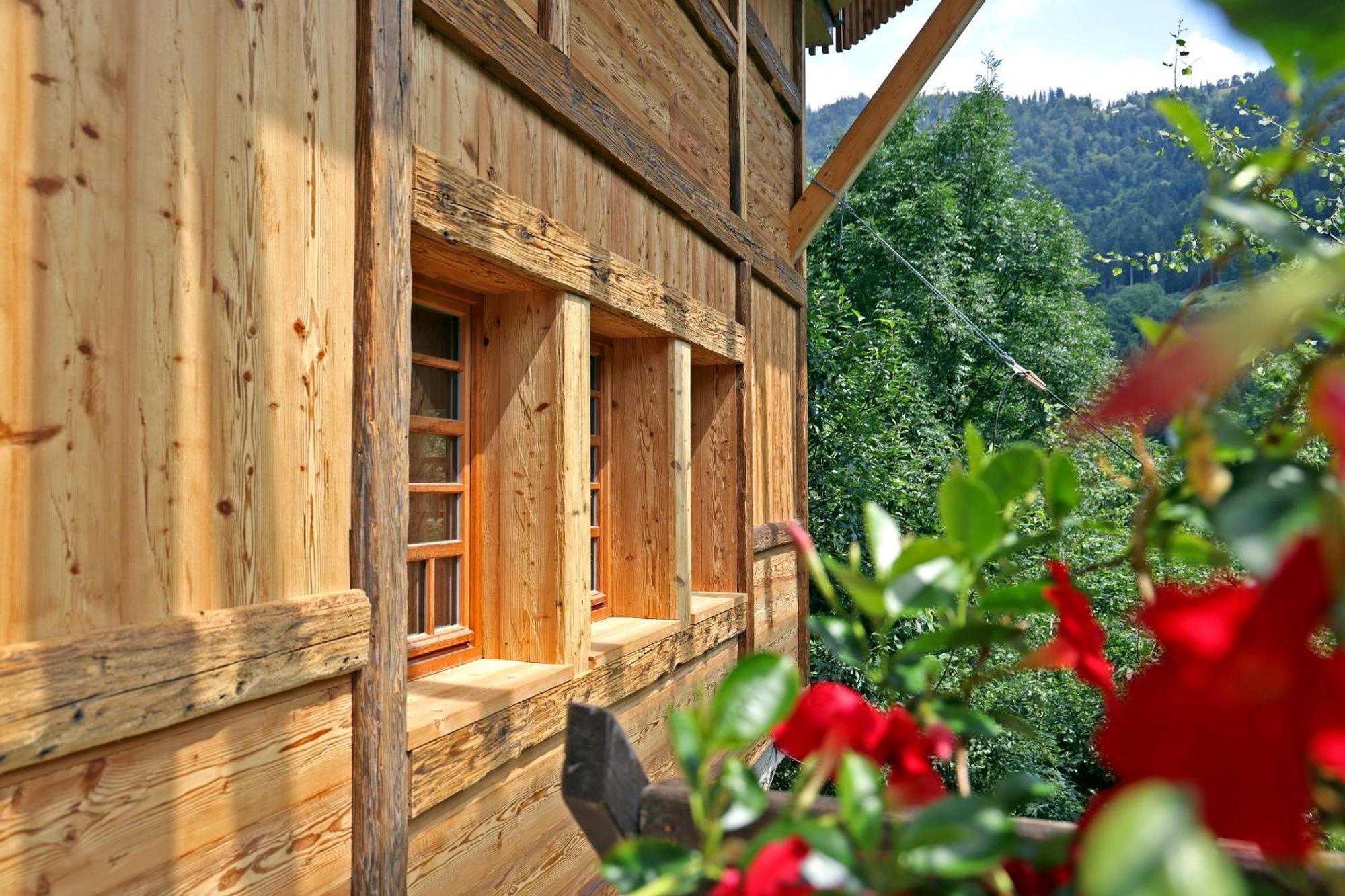 Ferienwohnung Im Loft-Style Mit Sauna Im Historischen Schwarzwaldhof Simonswald Exterior photo