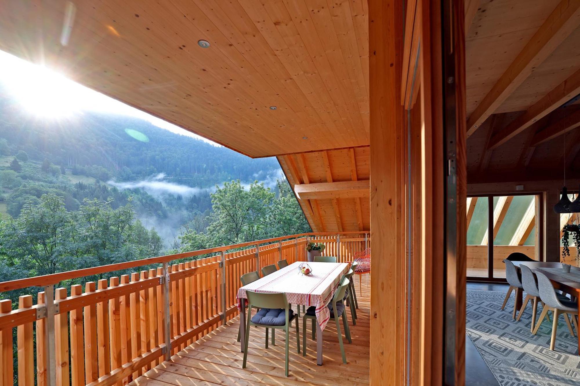 Ferienwohnung Im Loft-Style Mit Sauna Im Historischen Schwarzwaldhof Simonswald Exterior photo